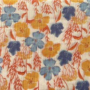 100 bomullsvävt tryckt tyg